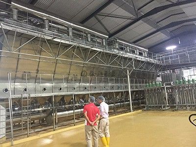 最新氯化鈣噴霧造粒流化床機，通過山東壽光某化工公司驗收